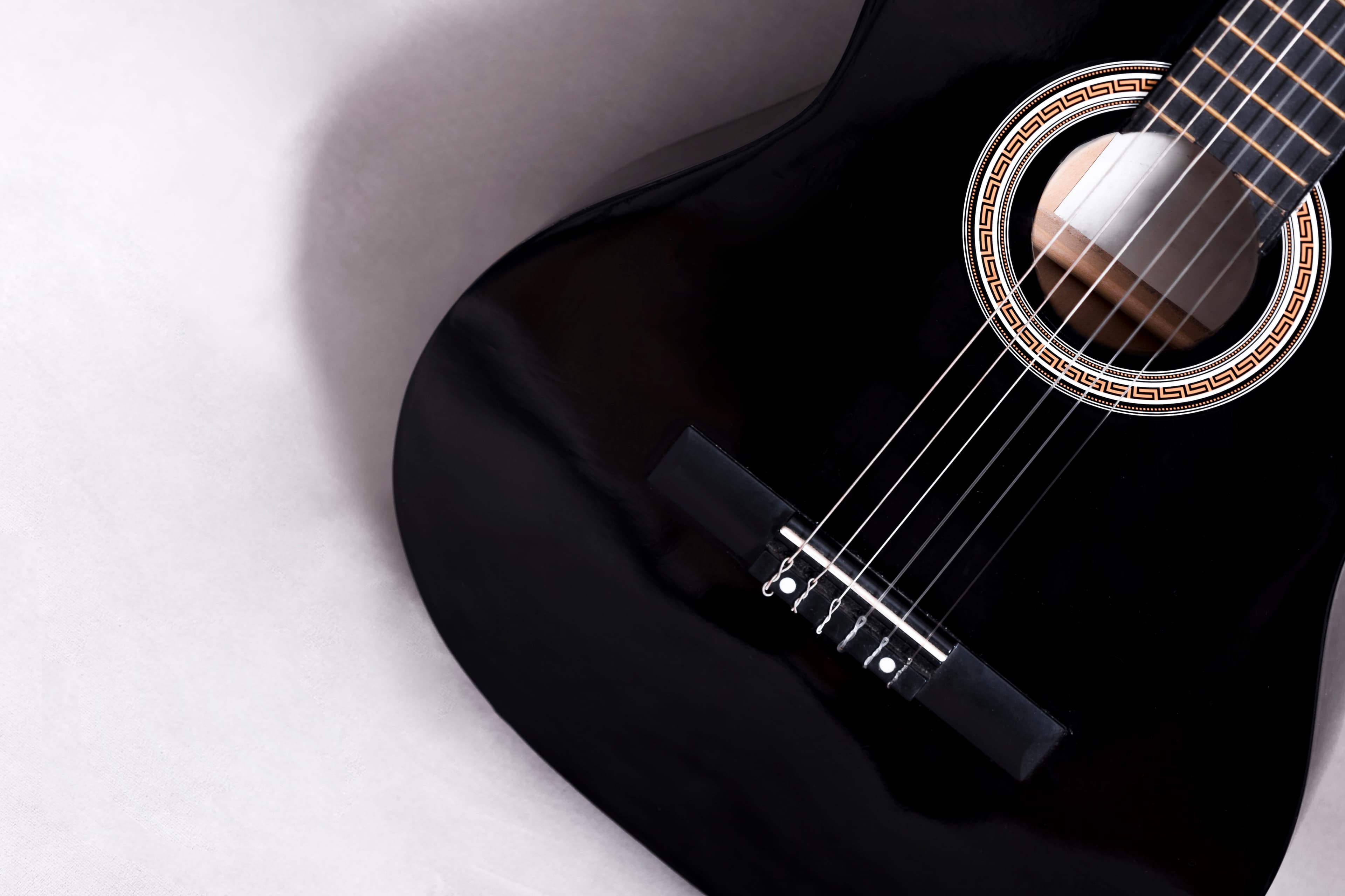 Classic acoustic guitar background